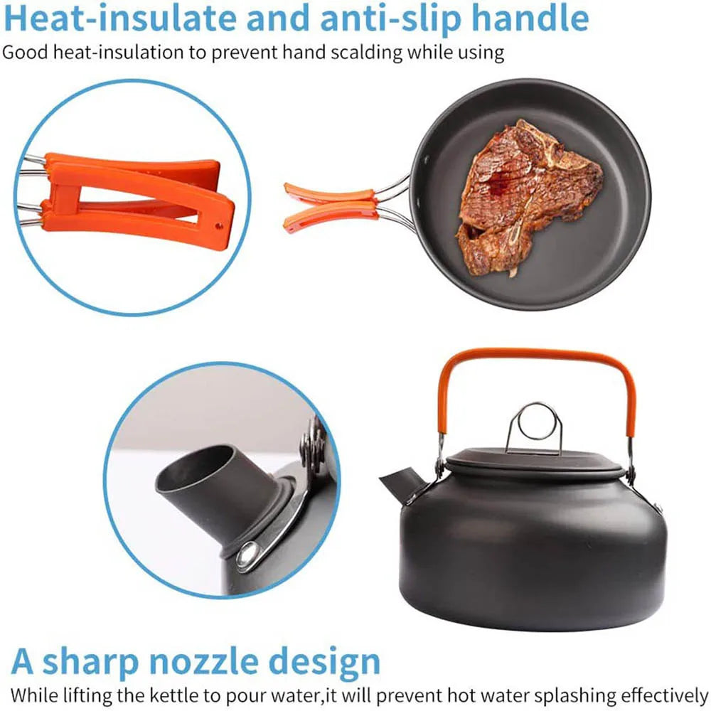 11-Piece Anodized Aluminum Cookware Set