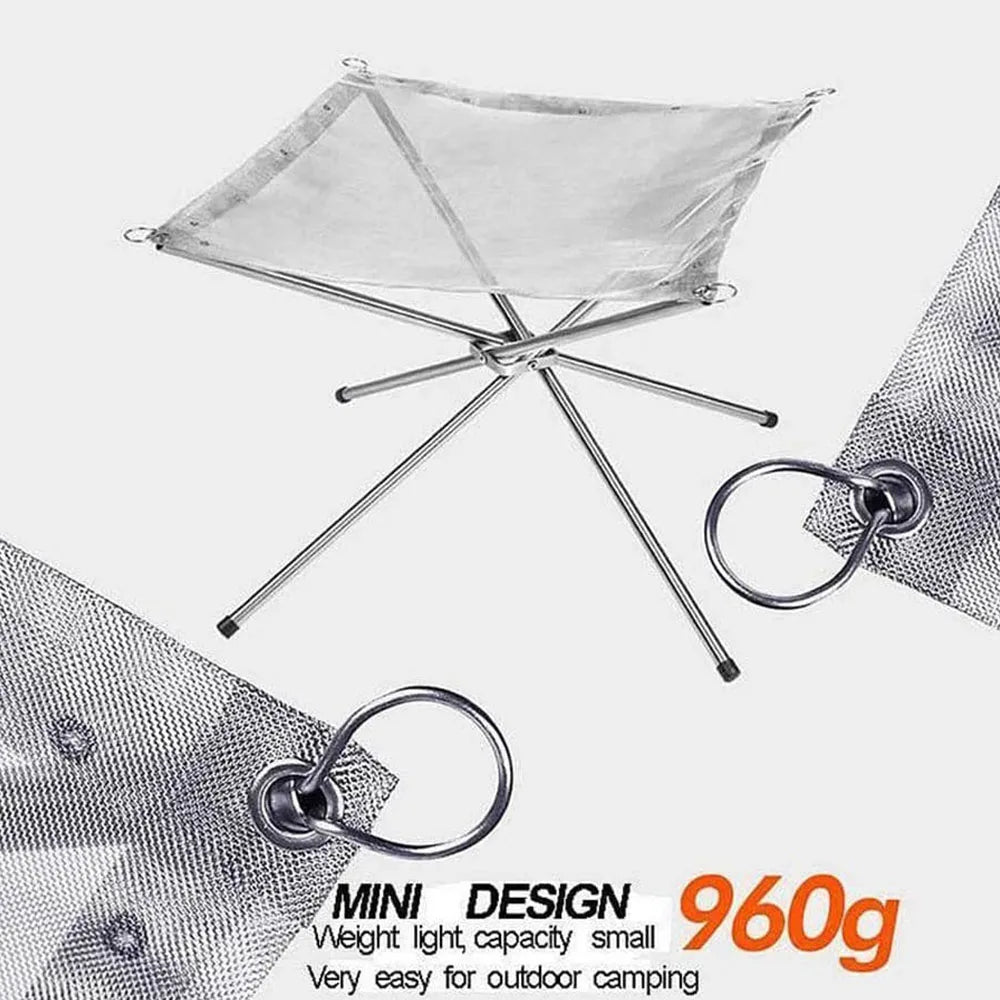 Stainless Steel Outdoor Camping Campfire