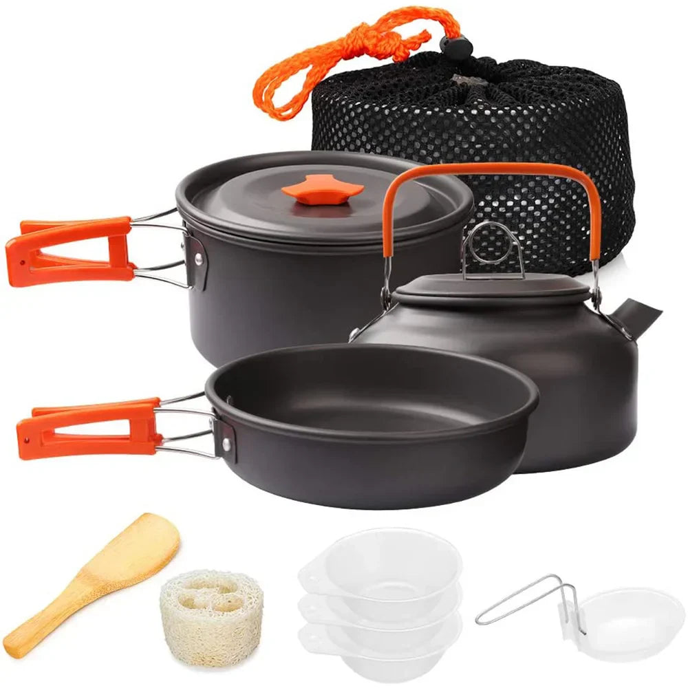 11-Piece Anodized Aluminum Cookware Set