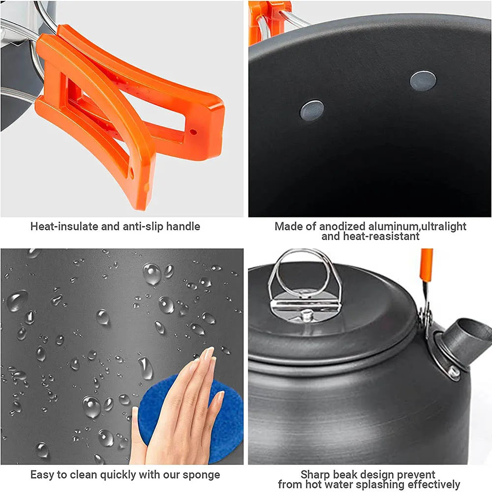 11-Piece Anodized Aluminum Cookware Set