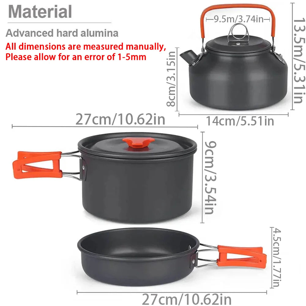 11-Piece Anodized Aluminum Cookware Set