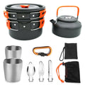 2-3 Person Camping Cookware Set - Pots & Pans